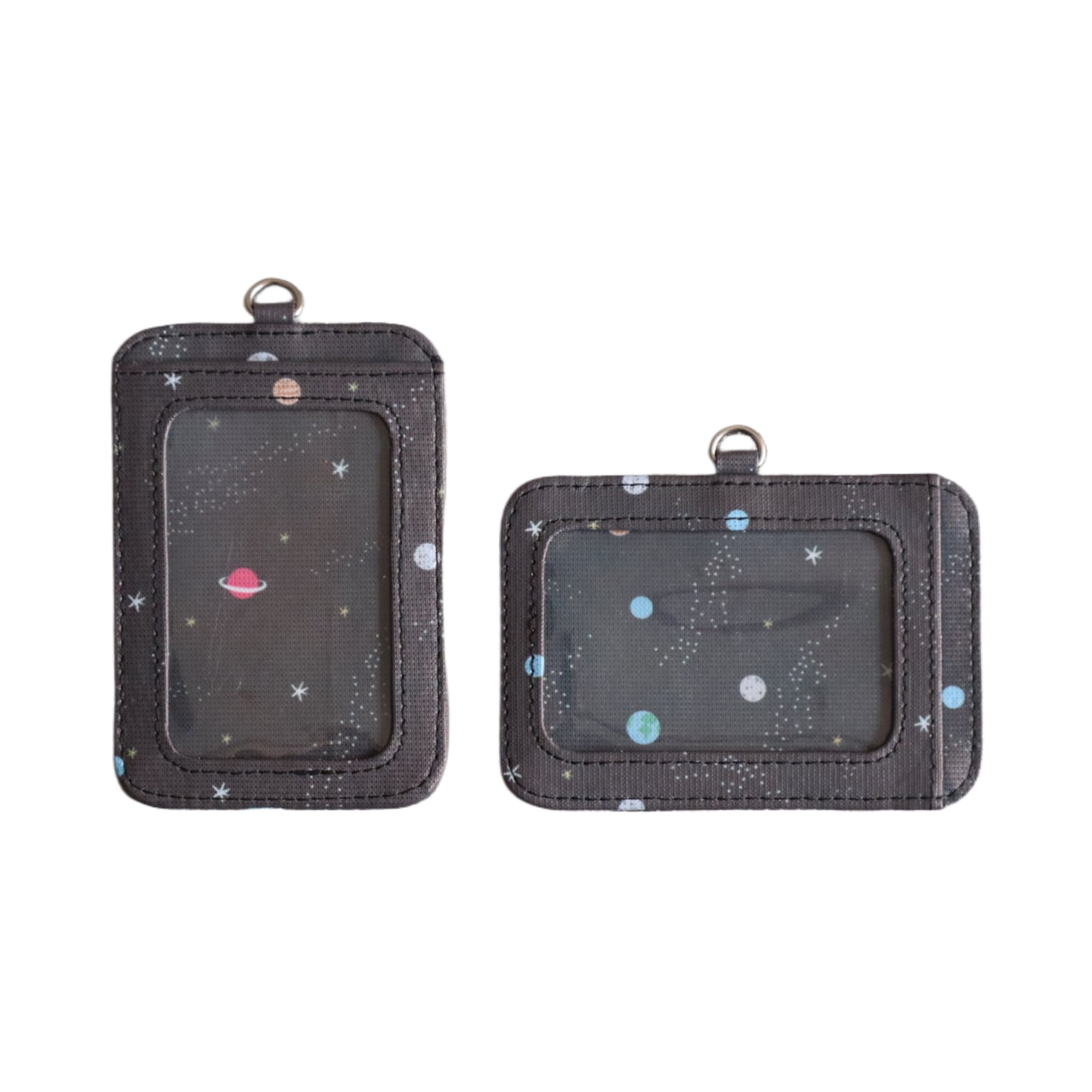 Porta Documentos Planetas Negro