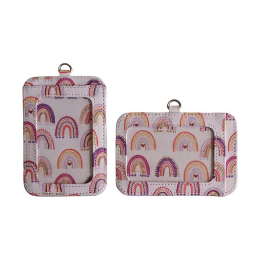 Porta Documentos Arcoiris Morado