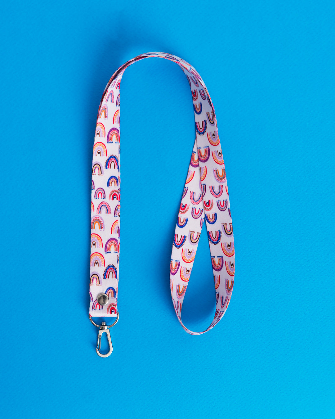 Lanyard Arcoiris Morado